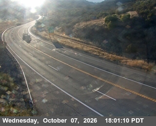 The road at Just East Of SR-53 - Looking West, live