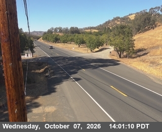 The road at West Of SR-29 - Looking West, live