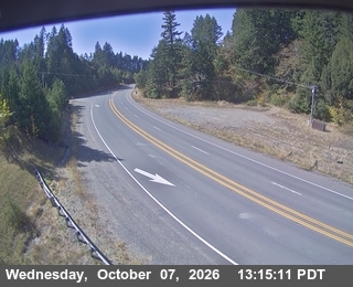The road at Berry Summit - Looking South, live