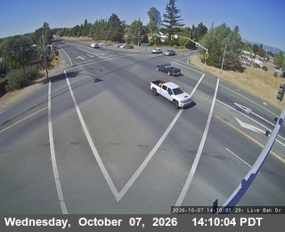 The road at Live Oak (Kelseyville) - North, live