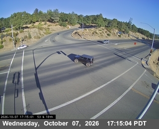 The road at 18th Ave, live