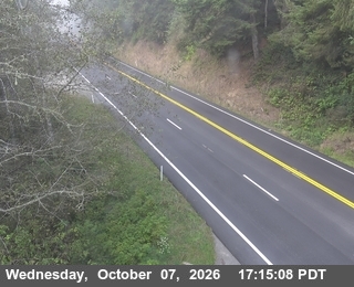 The road at North Of Cushing Creek - Looking North, live