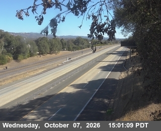The road at North Of SR-20 - Looking South, live