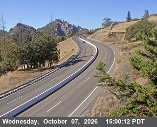 The road at South Ridgewood Grade - Looking North, live