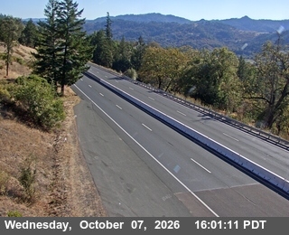 The road at South Ridgewood Grade - Looking South, live