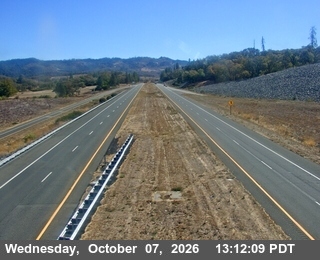 The road at SR-20 Redwood Highway - Looking South, live