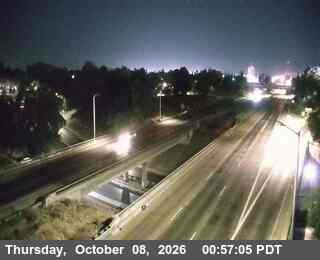 The road at 119 - NB SR 99 Tuolumne Blvd, live