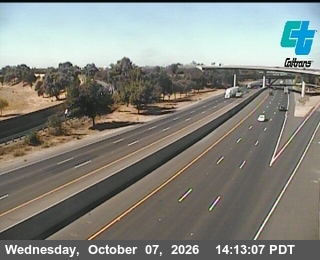 The road at 121 - NB 99 south of SR 4, live