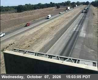 The road at 154 - SB I-5 Sac/SJ County Line, live