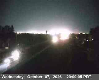 The road at 15 - NB SR-99 north of Lathrop Road OC, live