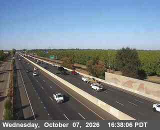 The road at 24 - SB 99 north of Wilson Way, live