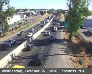 The road at 9 - SB SR 99 South Of Waterloo, live