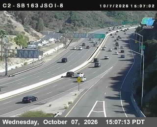 The road at Just South Of I-8, live