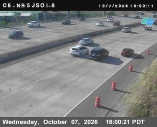 The road at Just South Of I-8, live