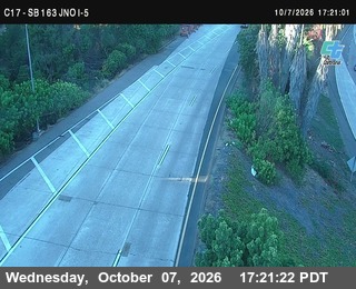 The road at Just North Of I-5, live