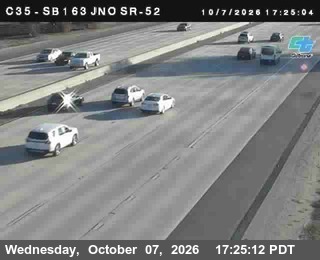 The road at Just North Of SR-52, live