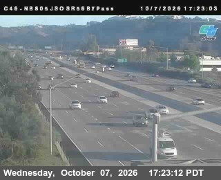The road at JSO SR-56 Bypass, live