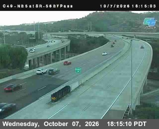 The road at SR-56 Bypass, live