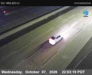 The road at Just East Of I-15, live