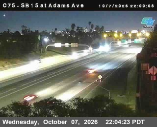 The road at Adams Avenue, live