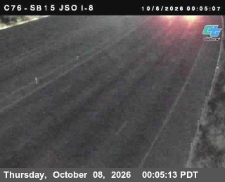 The road at Just South Of I-8, live