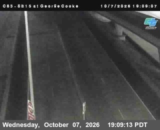 The road at George Cooke, live