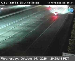 The road at Felicita Road, live