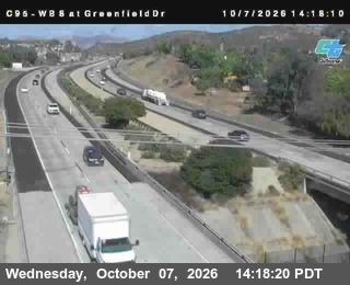 The road at Greenfield Street, live