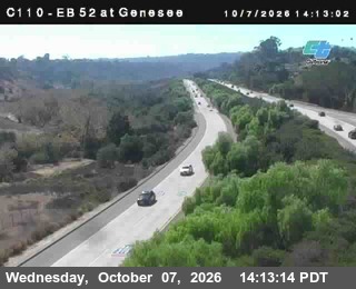 The road at Genesee Avenue, live