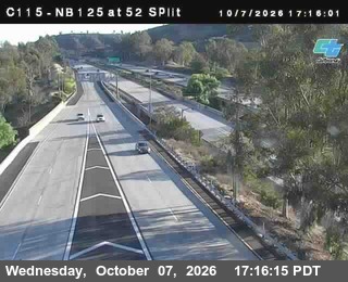The road at SR-52, live