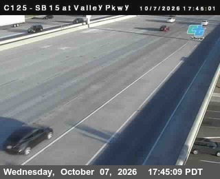 The road at Valley Parkway, live