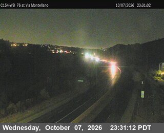 The road at Via Montellano, live