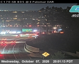 The road at East Palomar DAR, live