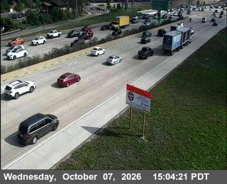 The road at SB at Lomas Santa Fe Drive T, live