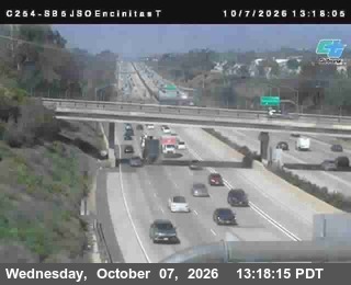 The road at Just South of Encinitas Top, live