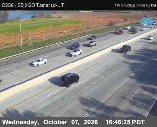 The road at SB 5 SO Tamarack T, live