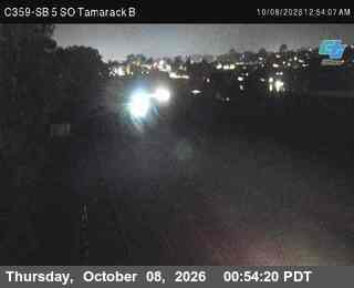 The road at SB 5 SO Tamarack B, live