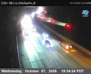 The road at NB at Chinquapin_B, live