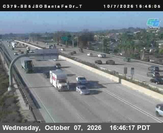 The road at Just South of Santa Fe Drive Top, live