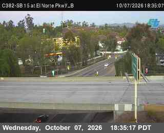 The road at El Norte Pkwy_B, live