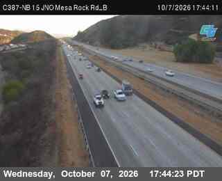 The road at JNO Mesa Rock Rd_B, live