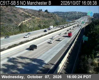 The road at SB North of Manchester B, live