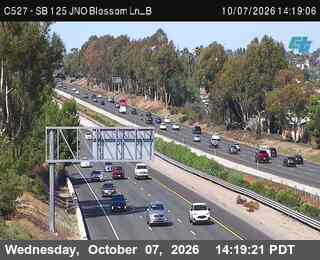 The road at SB JNO Blossom Ln - B, live