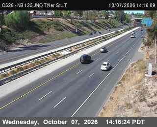The road at NB JNO Tyler St - T, live