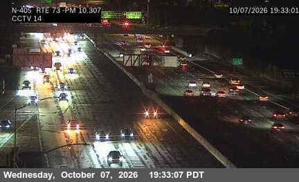 The road at SR-73, live