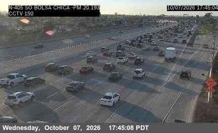 The road at South of Bolsa Chica, live