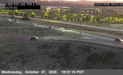 The road at SR-133, live