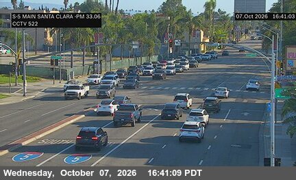 The road at Main & Santa Carla, live