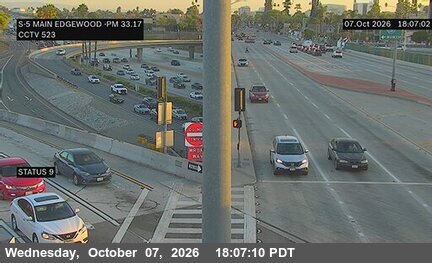 The road at Main & Edgewood, live