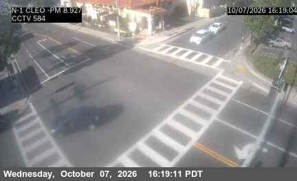 The road at NB PCH at Cleo, live